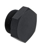 Earl's Performance Plugs AT981416ERL Fitting, Plug, -16 AN O-Ring, Male Thread, Aluminum, Black Anodized, Each thumbnail 4