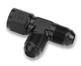 Earl's Performance Tee Adapter Fittings AT926104ERL Fitting, Adapter, Swivel, Aluminum, Black Anodized, -4 AN Female, -4 AN Male, -4 AN Male, Each thumbnail 2