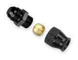 Earl's Performance Tube Adapter Fittings AT165010ERL Fitting, Adapter, AN to Tubing, Straight, Aluminum, Black Anodized, -10 AN, 5/8 in., Each thumbnail 1