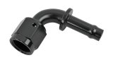 Earl's Performance Vapor Guard Hose Ends 759156ERL End, Guard, 90 degree, 5/16 in. Size, Socketless Barb, -6 AN Female Threads, Aluminum, Black, Each thumbnail 1