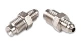 Earl's Performance AN to Inverted Flare Adapter Fittings 562046ERL Fitting, Adapter, Flare, Straight, Steel, Nickel Plated, -3 AN, 1/2-20 in. Flare, Pair thumbnail 5