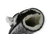 Earl's Performance Flame Guard Insulation HL571224ERL Heat Sleeve, Guard, Hook and Loop, 12 in. Length, 1.50 in. Diameter, 500 Degrees F Max, Black, Each thumbnail 4