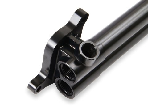Earl's Performance Gen III Hemi Supercharger Intercooler Manifolds HEMI0005ERL Components, Roots Style, Manifolds, Black, Dodge, Jeep, Ram, 6.2L, Each thumbnail 1