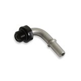 Earl's Performance Fuel Rail and Module Quick-Connect Fittings 935066ERL Fitting, 90 degree, 3/8 in. Male Quick Connect, -6 AN O-Ring Male, Stainless Steel/Black Anodized, Each thumbnail 3