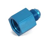 Earl's Performance Reducers 989443ERL Fitting, Adapter, AN to Straight Cut, Straight, Aluminum, Blue Anodized, -4 AN, -3 AN, Each thumbnail 3
