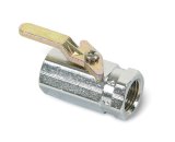 Earl's Performance Shut-Off Valves 230501ERL Valve, Brass, Chrome, 3/8 in. Female NPT Inlet, 3/8 in. Female NPT Outlet, 1 3/4 in. Overall Length thumbnail 2