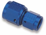 Earl's Performance Reducers 915186ERL Fitting, Reducer, AN to AN, Straight, Aluminum, Blue Anodized, -8 AN, -6 AN, Each thumbnail 1