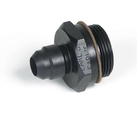 Earl's Performance Reducers AT991912ERL Fitting, Reducer, AN to AN, Straight, Aluminum, Black Anodized, -8 AN, -6 AN, Each thumbnail 2