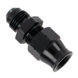 Earl's Performance Tube Adapter Fittings AT165006ERL Fitting, Adapter, AN to Tubing, Straight, Aluminum, Black Anodized, -6 AN, 3/8 in., Each thumbnail 2