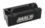 Earl's Performance Vise Jaw Liners 1004ERL Protectors, Aluminum, Black Anodized, Inserts, Internal Magnets 4 in., Pair thumbnail 1