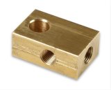 Earl's Performance Brake System Adapters 972061ERL Fittings, Adapters, Tee, Brass, Natural, 10mm x 1.0 Inverted Flare Female Threads, Each thumbnail 4