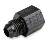 Earl's Performance AN to Metric Adapter Fittings AT9894DBHERL Fitting, Adapter, Threads, Straight, Aluminum, Black Anodized, -6 AN, M14 x 1.5, Each thumbnail 1
