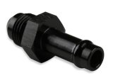 Earl's Performance Vapor Guard Hose Ends 740166ERL End, Guard, Straight, 3/8 in. Size, Socketless Barb, -6 AN Male Threads, Aluminum, Black, Each thumbnail 3