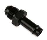 Earl's Performance Vapor Guard Hose Ends 740166ERL End, Guard, Straight, 3/8 in. Size, Socketless Barb, -6 AN Male Threads, Aluminum, Black, Each thumbnail 5