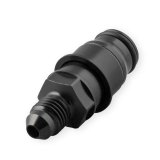 Earl's Performance Clutch Adapter Fittings LS0024ERL Fitting, Quick-disconnect, Straight, Male -4 AN, Aluminum, Black Anodized, Each thumbnail 7
