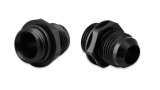 Earl's Performance AN to Straight Cut O-Ring Fittings AT585110ERL Fitting, Adapter, Cut, Straight, Aluminum, Black Anodized, -10 AN, -10 AN, Pair thumbnail 4