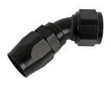 Earl's Performance Swivel-Seal Hose Ends AT804616ERL Fitting, End, Swivel-Seal, 45 Degree, -16 AN to Female -16 AN, Aluminum, Black, Each thumbnail 1