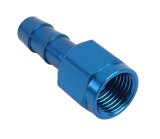 Earl's Performance Super Stock Hose Ends 700167ERL Fitting, End, Stock, Straight, -6 AN to Female -6 AN, Aluminum, Blue, Each thumbnail 1
