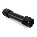 Earl's Performance Couplers AT915384LERL Fitting, Coupler, Union, AN to AN, Straight, Aluminum, Black Anodized, -8 AN, -8 AN, Each thumbnail 1