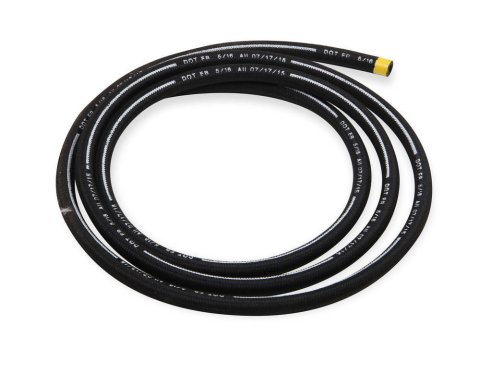 Earl's Performance Power Steering Hose -6 AN 6 ft. 150606ERL Hose, High-pressure, Steel/Fabric, AN, Black, Length, Each thumbnail 4