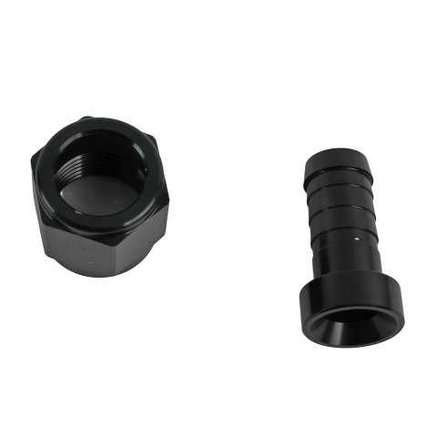 Earl's Performance Auto-Mate Hose Ends AT700110ERL Fitting, End, Auto-Mate, Straight, Aluminum, Black Anodized, -10 AN, Female, Each