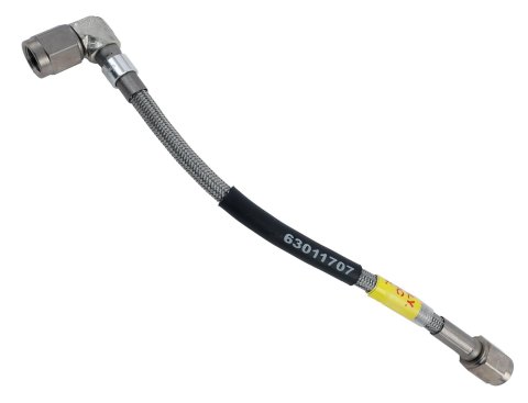 Earl's Performance Speed-Flex Brake Lines 63011707ERL Line, Speed-Flex, Braided Stainless Steel, 7 in., -3 AN 90 Degree Female, -3 AN Straight Female, Each