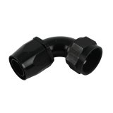 Earl's Performance Auto-Fit Hose Ends AT309120ERL End, Auto-Fit, Aluminum, Black Anodized, 90 Degree, -20 AN Female Thread, Each thumbnail 1