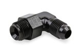 Earl's Performance AN to Inverted Flare Adapter Fittings AT949096ERL Fitting, Adapter, Flare, 90 Degree, Aluminum, Black Anodized, -6 AN, 5/8-18 in. Flare, Swivel, Each thumbnail 3