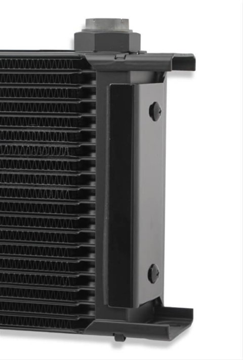 Earl's Performance UltraPro Fan Pack Oil Coolers FP820ERL Fluid Coolers, Coolers, X-Wide, Stacked Plate, 20-row, Aluminum, Black, Single Fan, 342 cfm, Each
