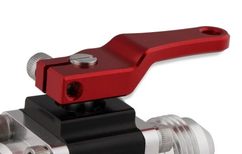 Earl's Performance UltraPro Ball Valves 230508ERL Valve, -8 AN Male to -8 AN Male, Aluminum, Anodized, Each thumbnail 4