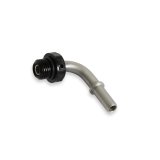 Earl's Performance Quick-Disconnect Fittings 935056ERL Fittings, 90 degree, -6 AN Male Threads, 5/16 in. Hose End Size, Aluminum/Stainless Steel, Black, Each thumbnail 4