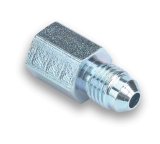 Earl's Performance Pressure Gauge Adapters 968703ERL Fitting, Adapter, Straight Head, Male -3 AN to Female 1/8 NPT, Steel, Each thumbnail 2