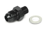 Earl's Performance Carburetor Inlet Fittings AT991953ERL Fitting, Inlet, -6 AN Hose End to 10mm x 1 Thread, Aluminum, Black, Each thumbnail 3