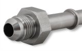 Earl's Performance Quick-Disconnect Fittings 961965ERL Fitting, Quick-Connect, -6 Male, 3/8 in. Male Threads, Straight, Stainless Steel, Natural, Each thumbnail 4