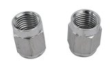 Earl's Performance Tube Nuts SS581803ERL Nuts, Stainless Steel, Natural, -3 AN Female Threads, Pair thumbnail 1