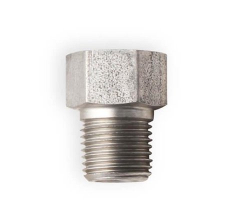 Earl's Performance Hardline Adapters 02112ERL Fitting, Adapter, NPT to Metric, Straight, Stainless Steel, Natural, 1/8 in., M10 x 1.0, Each thumbnail 4