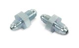 Earl's Performance Brake System Adapters 501902ERL Fitting, Adapter, -3 AN to -4 AN, Steel, Nickel Plated, Pair thumbnail 1
