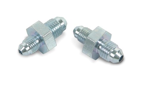 Earl's Performance Brake System Adapters 501902ERL Fitting, Adapter, -3 AN to -4 AN, Steel, Nickel Plated, Pair