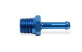 Earl's Performance Hose Barb to Pipe Thread Adapters 984004ERL Fitting, Adapter, NPT Barb, Straight, Aluminum, Blue Anodized, 1/8 in. NPT, 1/4 in. Barb, Each thumbnail 1