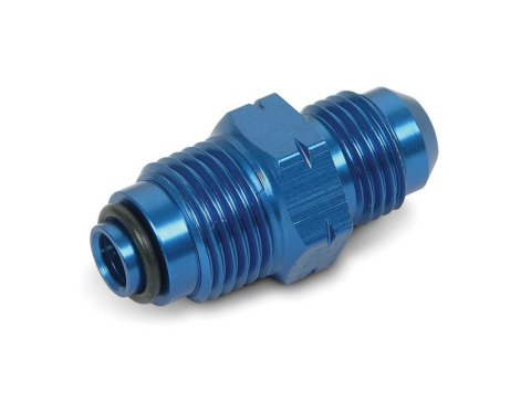 Earl's Performance AN to Metric Adapter Fittings 991955ERL Fitting, Adapter, Threads, Straight, Aluminum, Blue Anodized, -6 AN, M16 x 1.5, Each thumbnail 3
