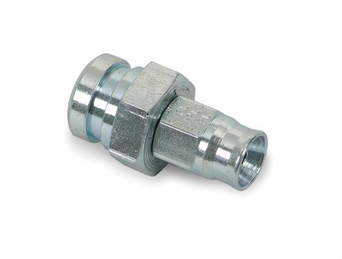 Earl's Performance Speed-Seal Hose Ends 640903ERL Fitting, End, Speed-Seal, Straight, -3 AN to Female 10mm x 1 for use on Honda®, Steel, Zinc Plated