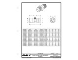 Earl's Performance AN to NPT Adapter Fittings AT981644ERL Fitting, Adapter, NPT, Straight, Aluminum, Black Anodized, -4 AN, 1/4 in. NPT, Each thumbnail 1