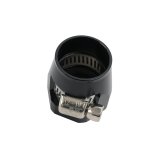 Earl's Performance Econ-O-Fit Hose Clamps 900510ERL Clamp, Econ-O-Fit, -10 AN, Stainless Clamp, Black Aluminum Cover, 51/64 in. OD, Each thumbnail 2