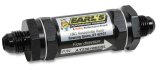Earl's Performance Inline 35 Microns Fuel Filter with -6 AN Inlet Size AT230106ERL Filter, Inline, Aluminum Housing, Sintered Bronze Element, Male Threads Inlet/Outlet, Each thumbnail 1