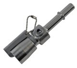 Earl's Performance Quick-Connect Fuel Rail Adapter Fittings 961966ERL Line Fittings, Fittings, Straight, 3/8 in. Female Quick-connect, 3/8 in. Male Quick Connect, Silver, Each thumbnail 1