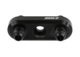 Earl's Performance Transmission Cooler Line Adapters 1128ERL Adapter, Billet Aluminum, Black Anodized, 6AN, 6L80, 6L90, 8L90E, Each thumbnail 6