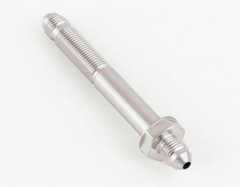 Earl's Performance Bulkhead Adapter Fittings SS983504ERL Fitting, Union, Straight, -4 AN, 3.650 in. Length, Through Frame Style, Natural, Stainless Steel, Each thumbnail 6