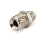 Earl's Performance AN to Inverted Flare Adapter Fittings 961950LERL Fitting, Adapter, Flare, Straight, Steel, Nickel Plated, -6 AN, 11/16-18 in. Flare, Each thumbnail 3