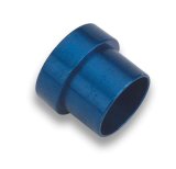 Earl's Performance Sleeves 581906ERL Fitting, Tube Sleeve, -6 AN, Aluminum, Blue Anodized, Pair thumbnail 2