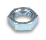Earl's Performance Bulkhead Nuts 502403ERL Fittings, Nut, -3 AN, Steel, Zinc Plated, Pair thumbnail 2